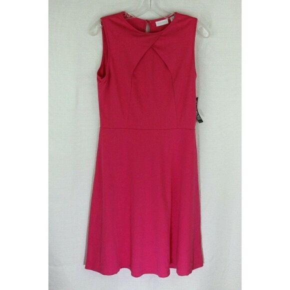 New York & Company Dresses & Skirts - New York & Co Pink Barbie Core Dress Medium Dress A-Line Sleeveless